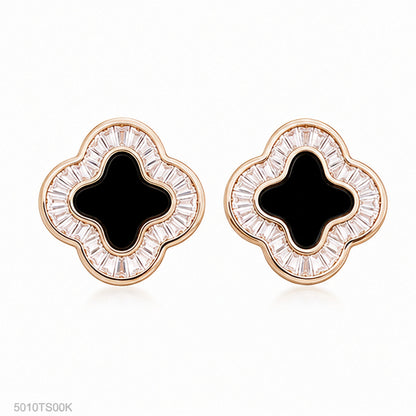 Black Clover Ear Studs