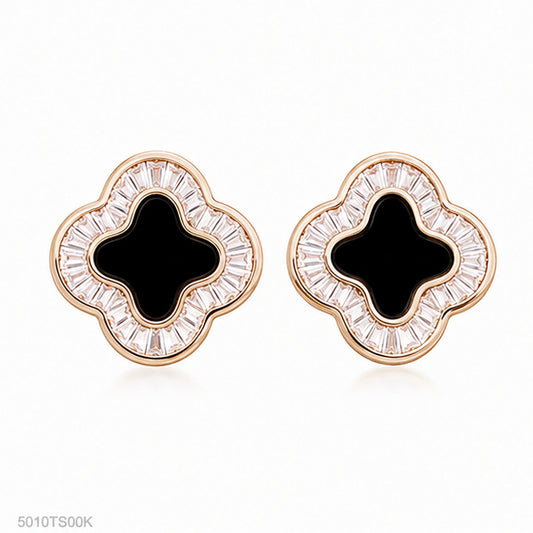 Black Clover Ear Studs
